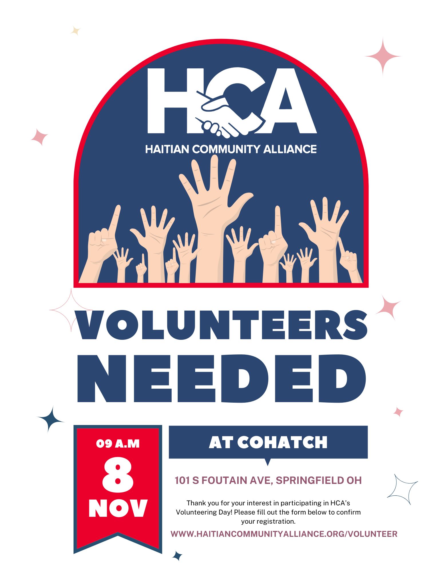 Volunteers Needed Flyer